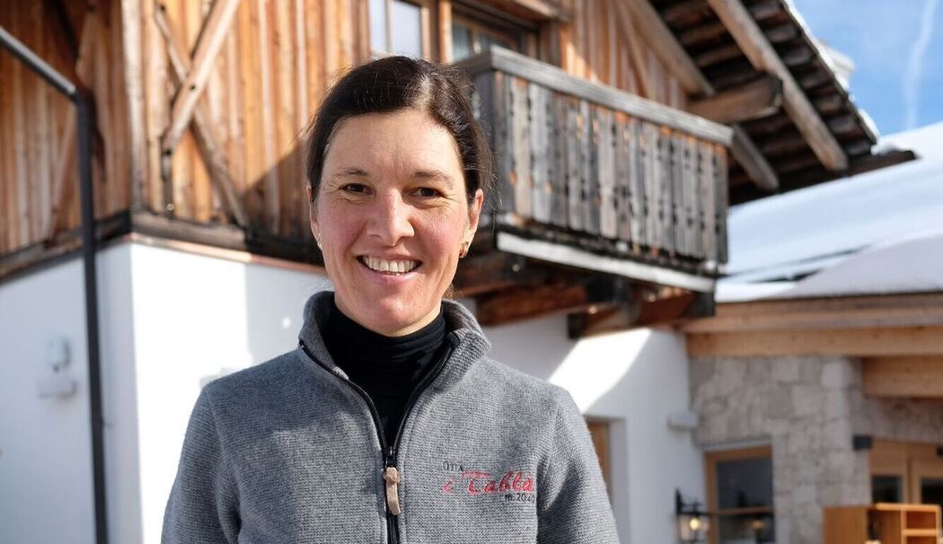 Hüttenwirtin  Michaela Irsara