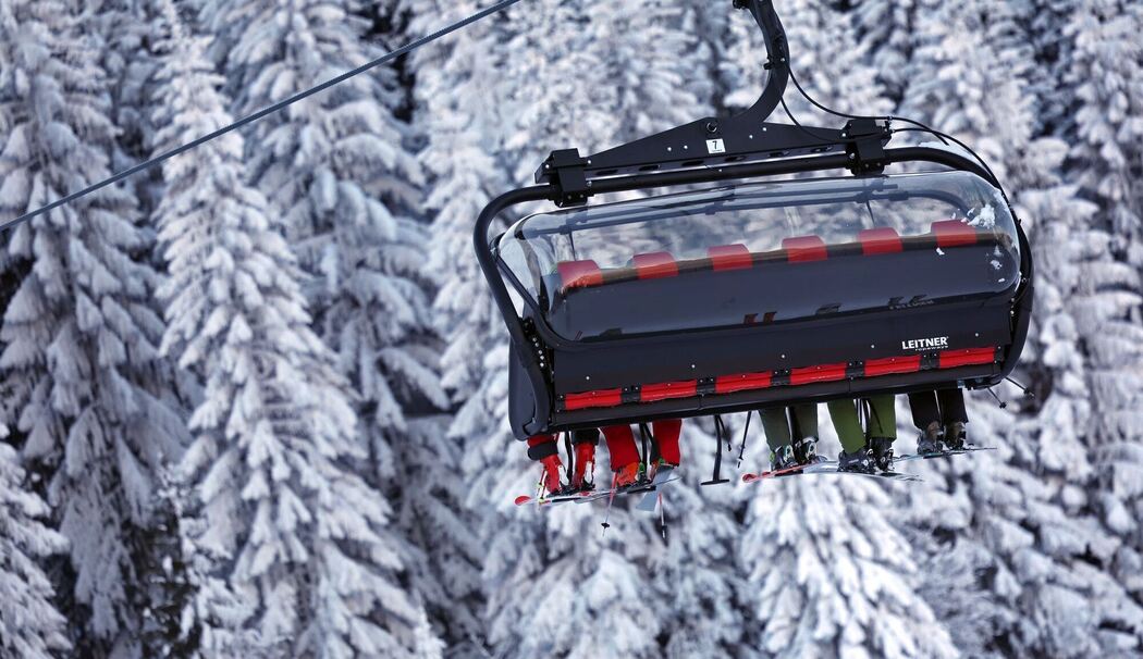 Winterwetter in den Alpen