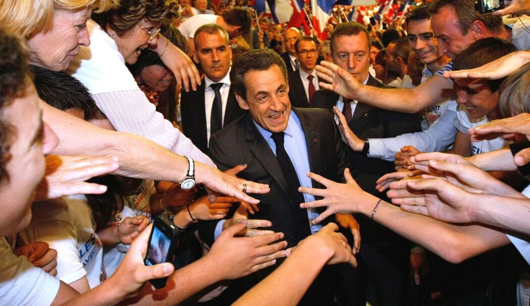 Nicolas Sarkozy im Wahlkampf 2012