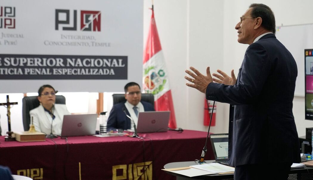Prozess gegen Ex-Präsidenten Vizcarra in Peru