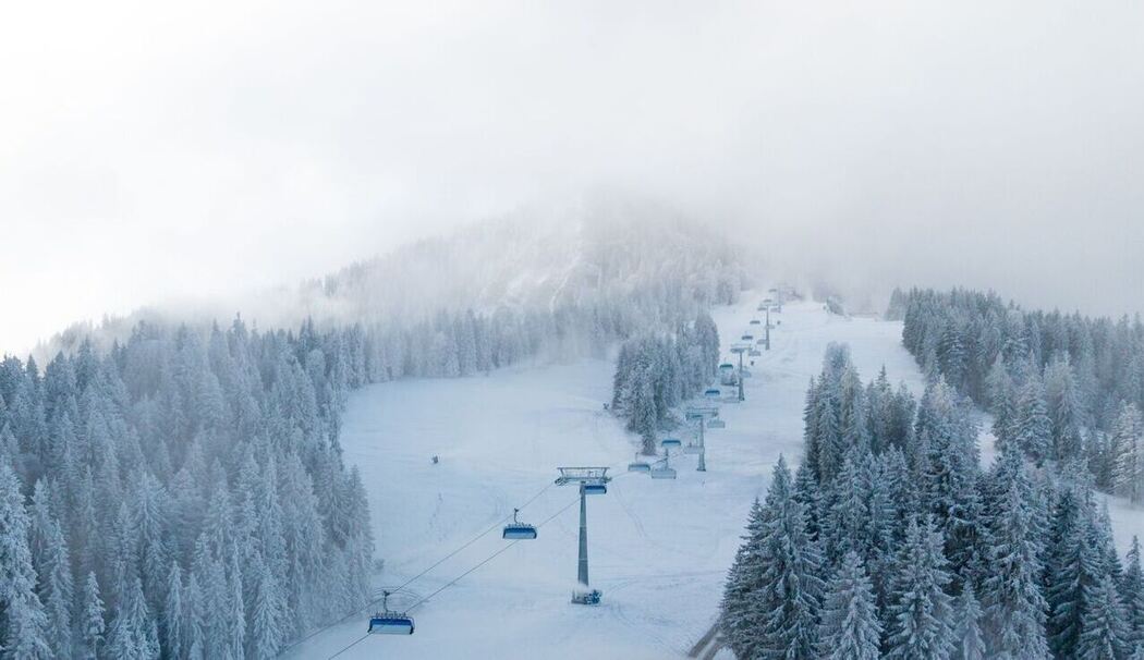 Kreuzwanklbahn im Skigebiet Garmisch Classic