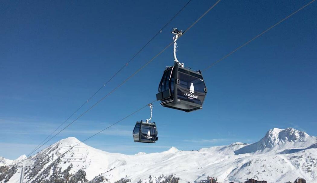 Seilbahn Roche de Mio in La Plagne