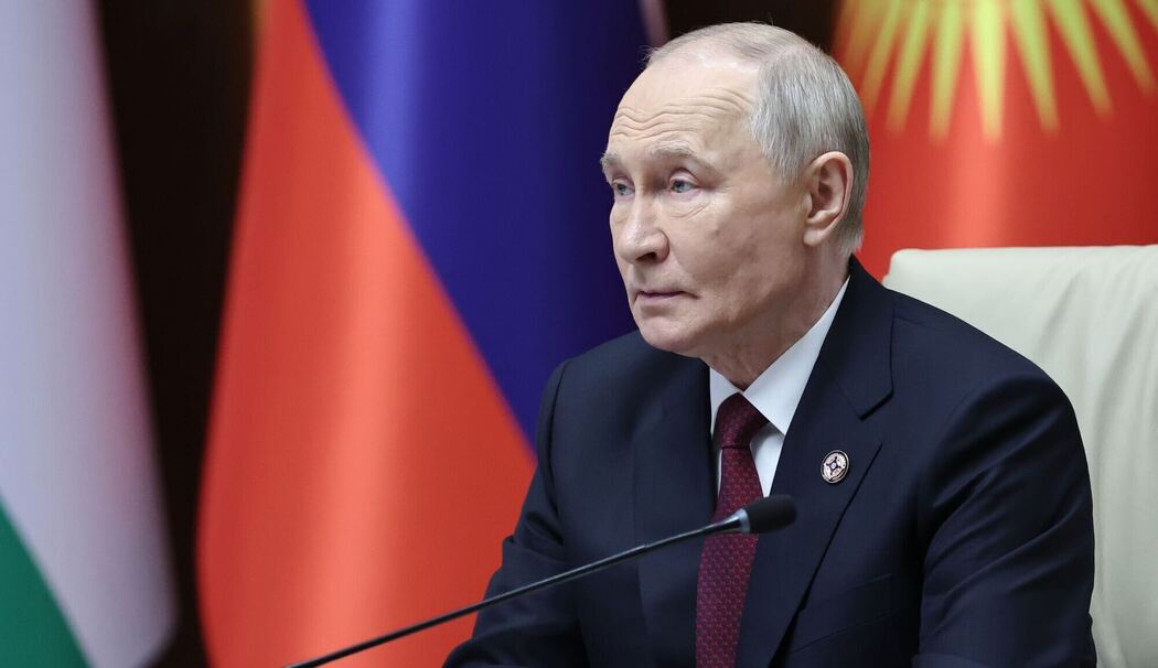 Russlands Präsident Putin bei Gipfeltreffen in Kirgistan