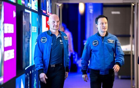 Alexander Gerst und Matthias Maurer