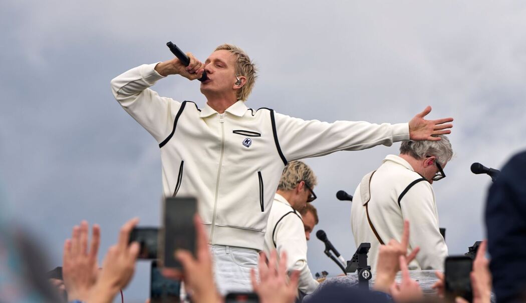 Kraftklub-Frontmann Felix Kummer