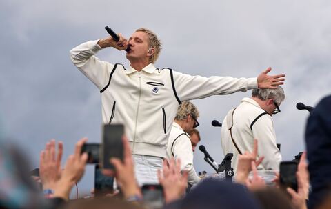 Kraftklub-Frontmann Felix Kummer