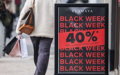Rabattaktion zum Black Friday
