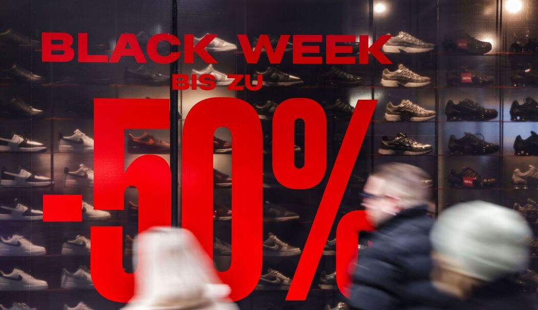 Rabattaktion zum Black Friday