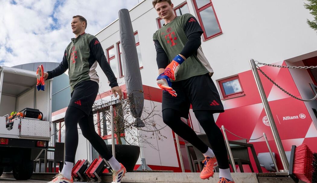 Manuel Neuer und Jonas Urbig