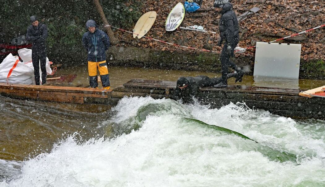 Verschwundene Eisbachwelle soll wiederbelebt werden Verschwundene Eisbachwelle soll wiederbelebt werden