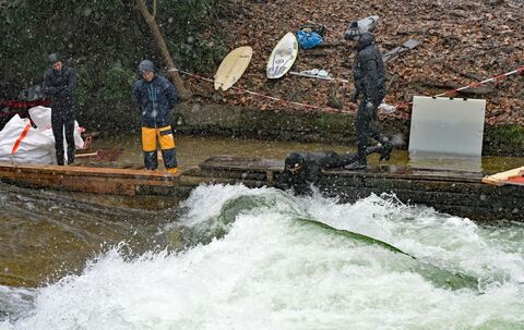 Verschwundene Eisbachwelle soll wiederbelebt werden