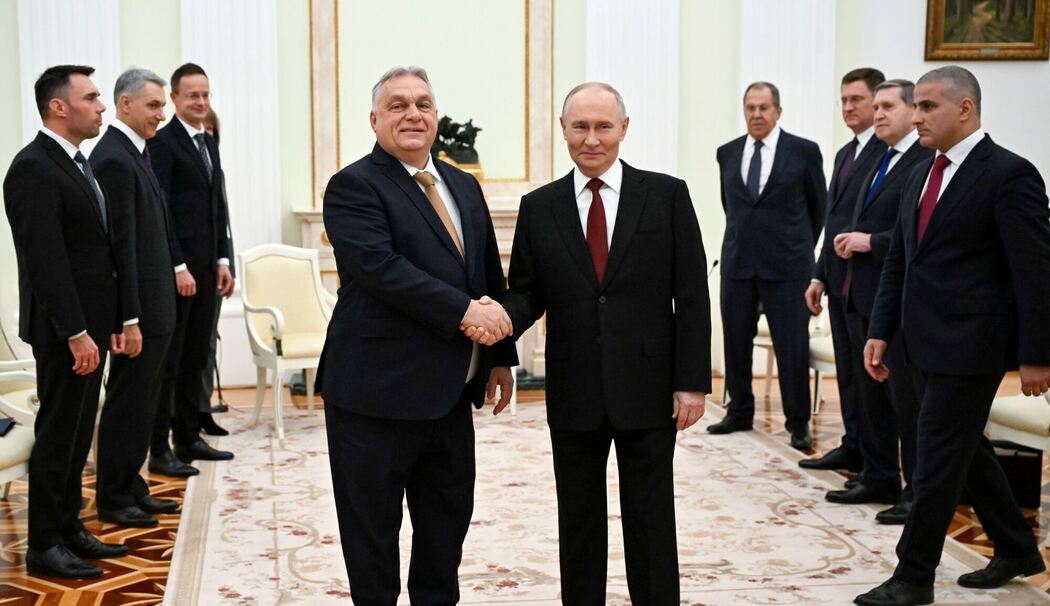 Ungarns Regierungschef Orban trifft Putin in Moskau Ungarns Regierungschef Orban trifft Putin in Moskau