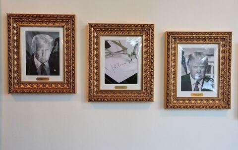 &quot;The Presidential Walk of Fame&quot; im White House