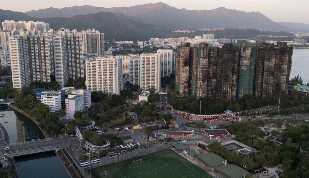 Nach Brand in Hongkong