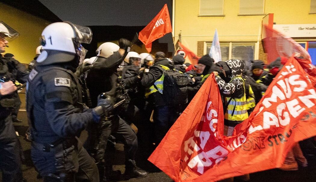 Neugründung AfD-Jugendorganisation - Proteste