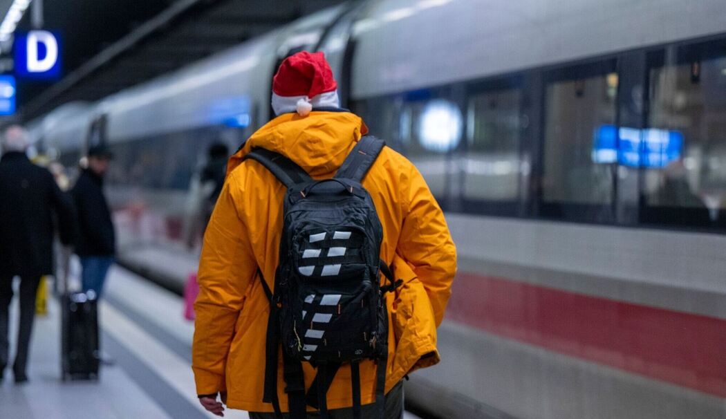 Reiseverkehr vor Weihnachten - Berlin