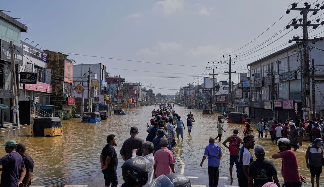 Überschwemmungen in Sri Lanka