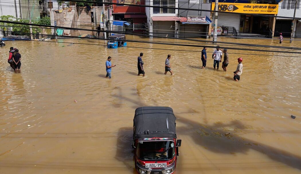 Überschwemmungen in Sri Lanka