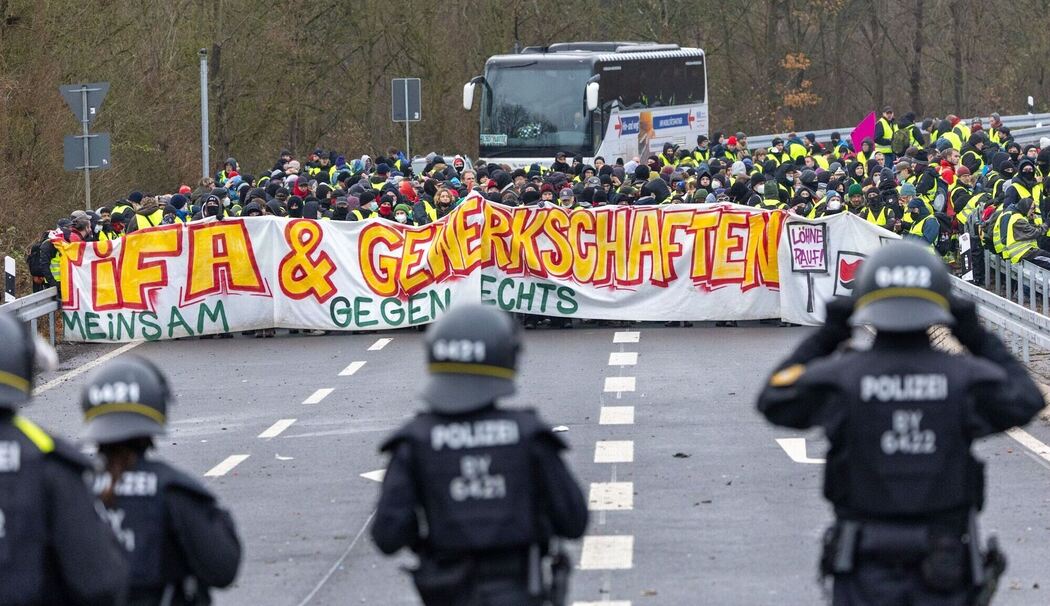 Neugründung AfD-Jugendorganisation - Proteste