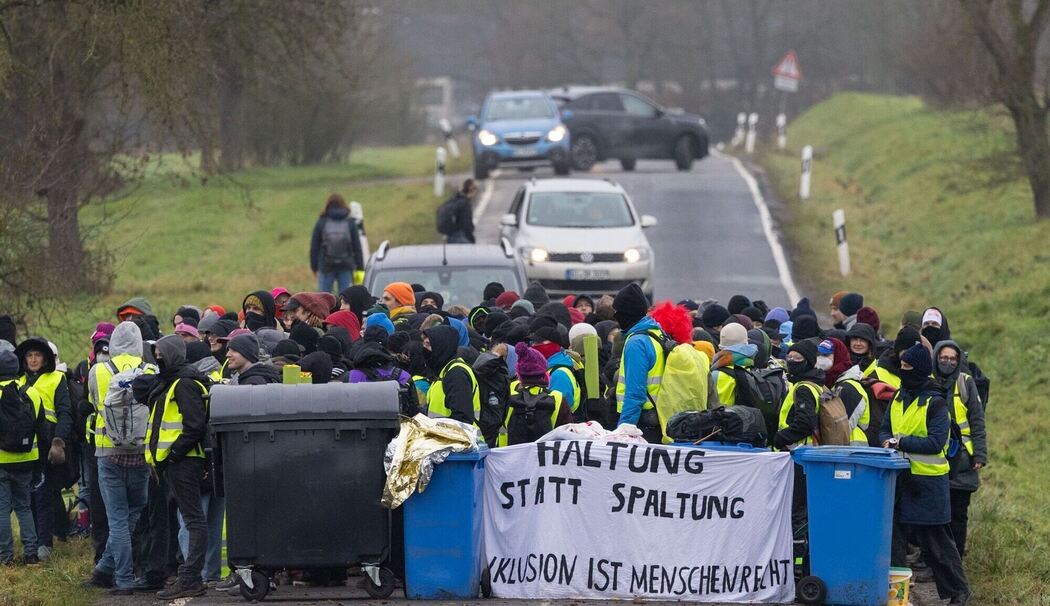 Neugründung AfD-Jugendorganisation - Proteste