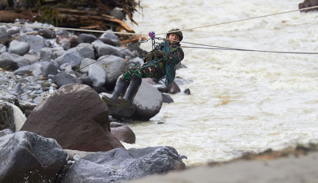 Überschwemmungen in Indonesien