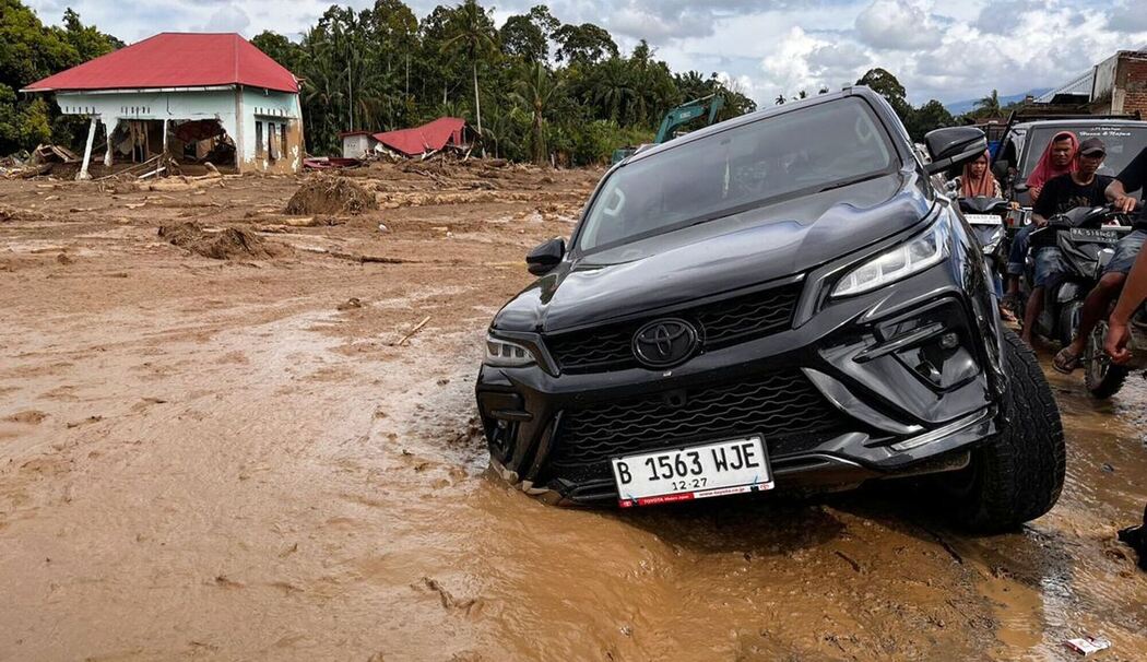 Überschwemmungen in Indonesien