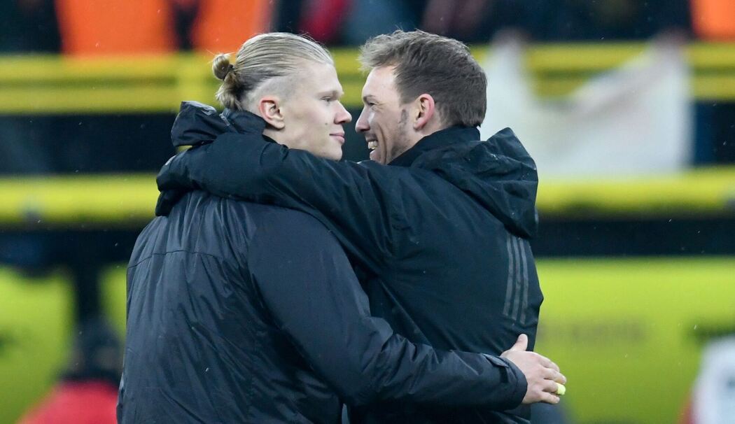 Erling Haaland und Julian Nagelsmann