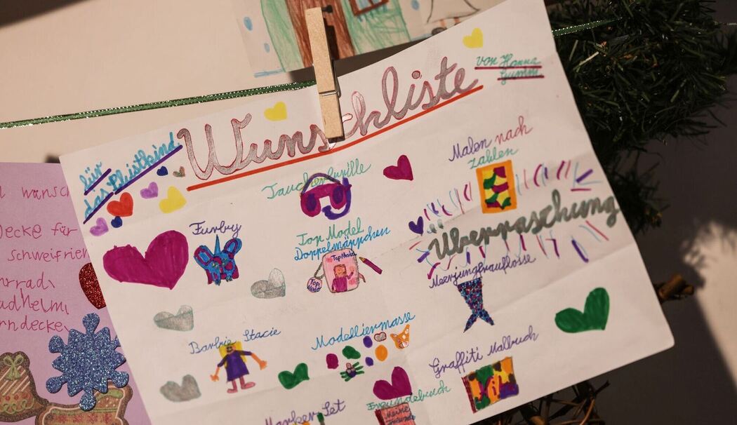 Wunschzettel fürs Christkind