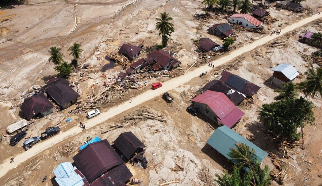 Sturzflut in Indonesien