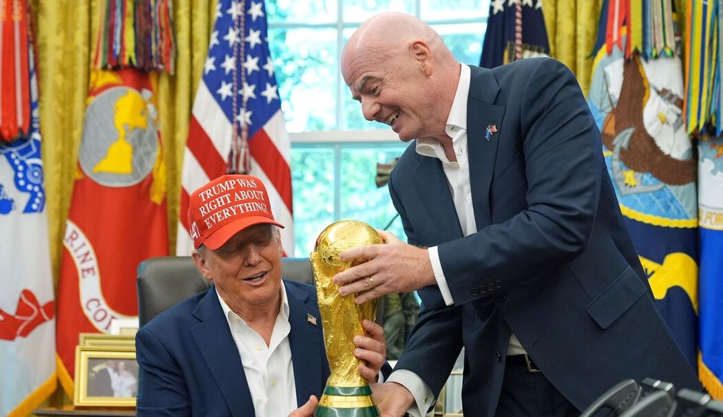 Donald Trump und Gianni Infantino