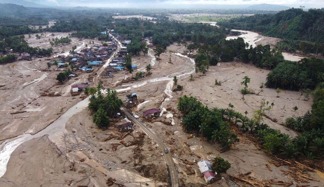 Sturzflut in Indonesien