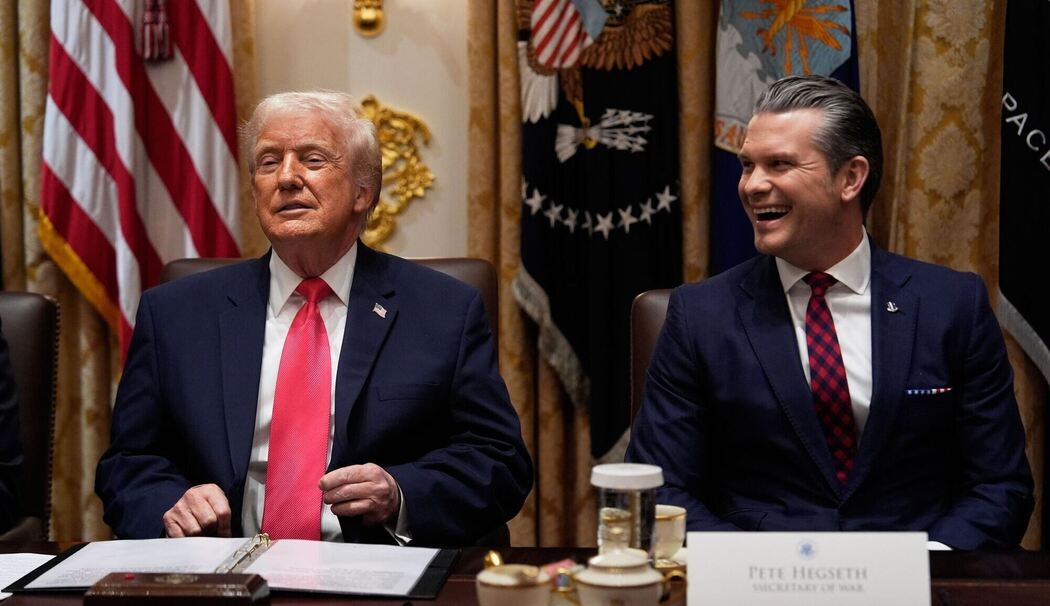 Kabinettssitzung im Weißen Haus