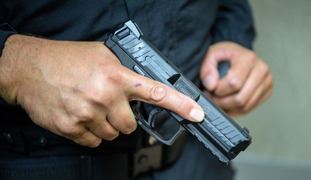 Dienstpistole der Polizei Bayern
