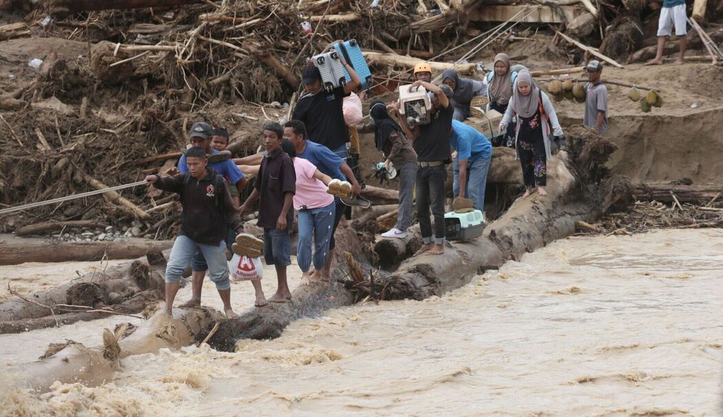 Überschwemmungen in Indonesien