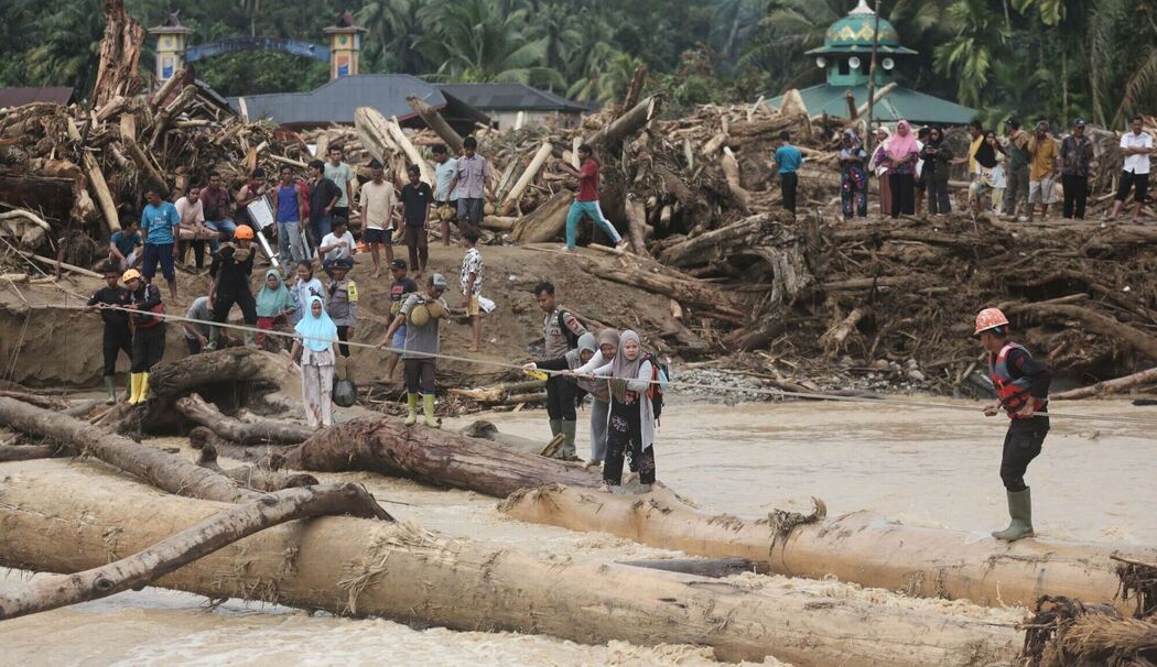 Überschwemmungen in Indonesien